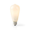 Nedis wifilf11wtst64 wi-fi smart led-lamp e27 st64 5 w 500 lm wit