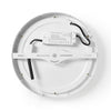 Nedis wifilaw20wt wi-fi smart plafondlamp rond oslash; 30 cm warm tot koel wit 1200 lm 18 w slank design aluminium