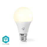 Nedis wifilw12wtb22 smartlife led bulb wi-fi b22 800 lm 9 w warm wit 2700 k energieklasse: a+ android trade; ios a60 - afbeelding 1