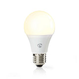 Nedis wifilw12wte27 smartlife led bulb wi-fi e27 800 lm 9 w warm wit 2700 k energieklasse: a+ android trade; ios diameter: 60 mm a60 - afbeelding 3