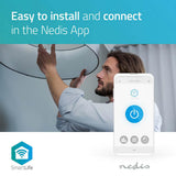 Nedis wifilw12wte27 smartlife led bulb wi-fi e27 800 lm 9 w warm wit 2700 k energieklasse: a+ android trade; ios diameter: 60 mm a60 - afbeelding 7
