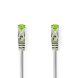 Nedis ccbw85420gy05 cat7-kabel s ftp rj45 male rj45 male 0.5 m rond lszh grijs window box - afbeelding 1