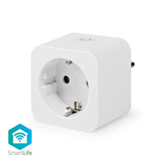 Nedis wifip131fwt smartlife smart stekker wi-fi 1 stuks 3680 w type f (cee 7 3) -10 - 45 °c android ios wit - afbeelding 1