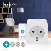 Nedis wifip131fwt smartlife smart stekker wi-fi 1 stuks 3680 w type f (cee 7 3) -10 - 45 °c android ios wit - afbeelding 2