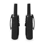 Nedis wltk0610bk walkie talkie set 2 handsets tot 6 km frequentiekanalen: 8 ptt vox tot 3 uur koptelefoonoutput 2 headsets zwart - afbeelding 3