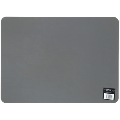 Mesapiu Mesapiu Placemat Lederlook Grey 45x33 Cm