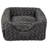 Jack and vanilla huisdierengrot softy s 40x40x39 cm rosette grijs