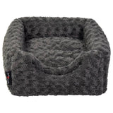 Jack and vanilla huisdierengrot softy s 40x40x39 cm rosette grijs - afbeelding 3