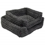 Jack and vanilla jack and vanilla huisdierenbank softy xs 50x43x17 cm rosette grijs - afbeelding 3