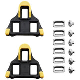 Schoenplaatjes Shimano SM-SH12 SPD-SL met 6 graden speling - geel - afbeelding 1