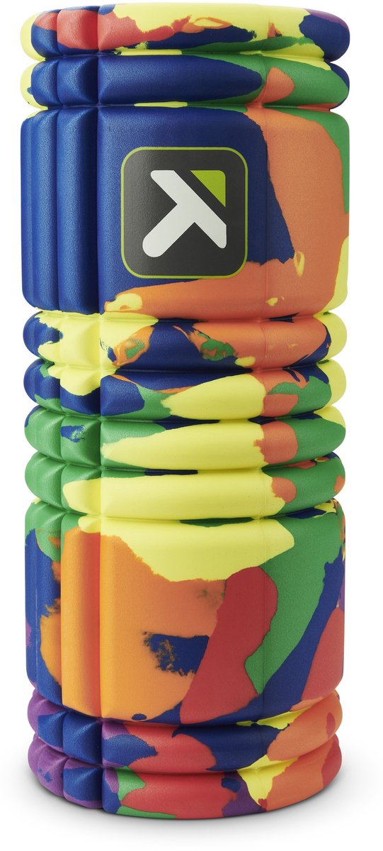Triggerpoint - the grid 1.0 foam roller - 33cm - regenboog - schuim - massage roller - yoga - pilates - fitness