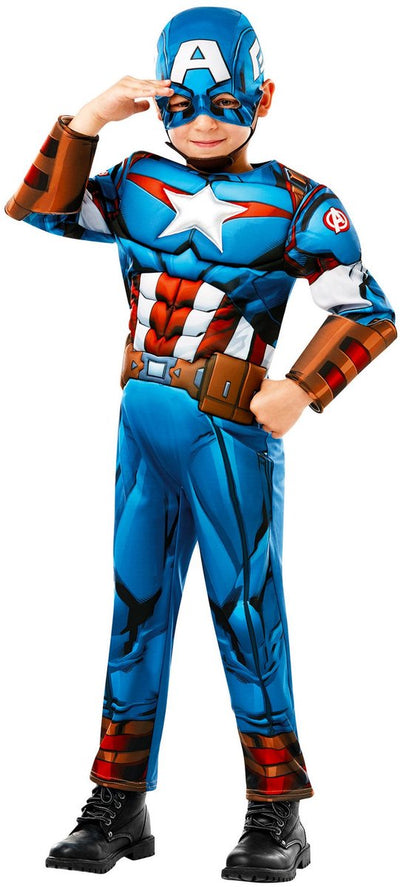 Rubies - marvel the avengers captain america™ verkleedpak - large