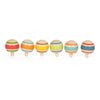 Small foot - houten tollen gestreept, set van 6