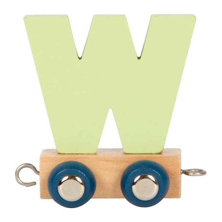 Small foot - houten lettertrein polar - w