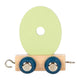 Small foot - houten lettertrein polar - o