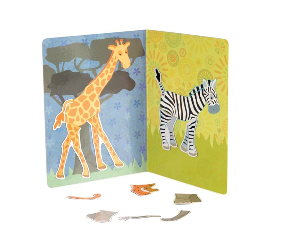 Egmont magneetpuzzel dieren. 18x13 cm. 3