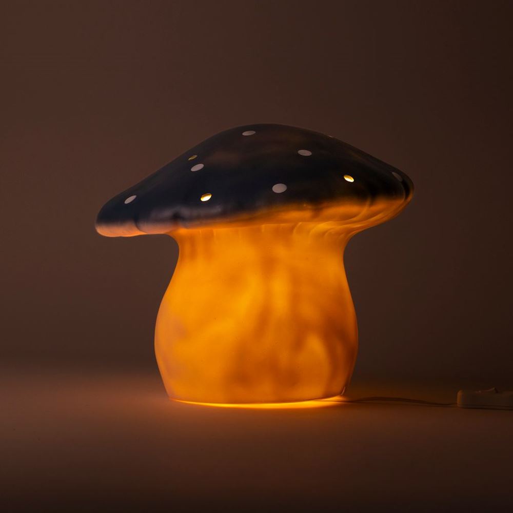 Egmont lamp paddenstoel jeans+dimmer.