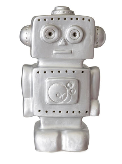 Egmont lamp robot zilver. 33x18x10