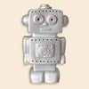Egmont lamp robot zilver. 33x18x10