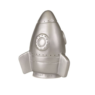 Egmont lamp raket zilver. 25x15 cm