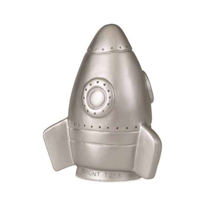 Egmont lamp raket zilver. 25x15 cm