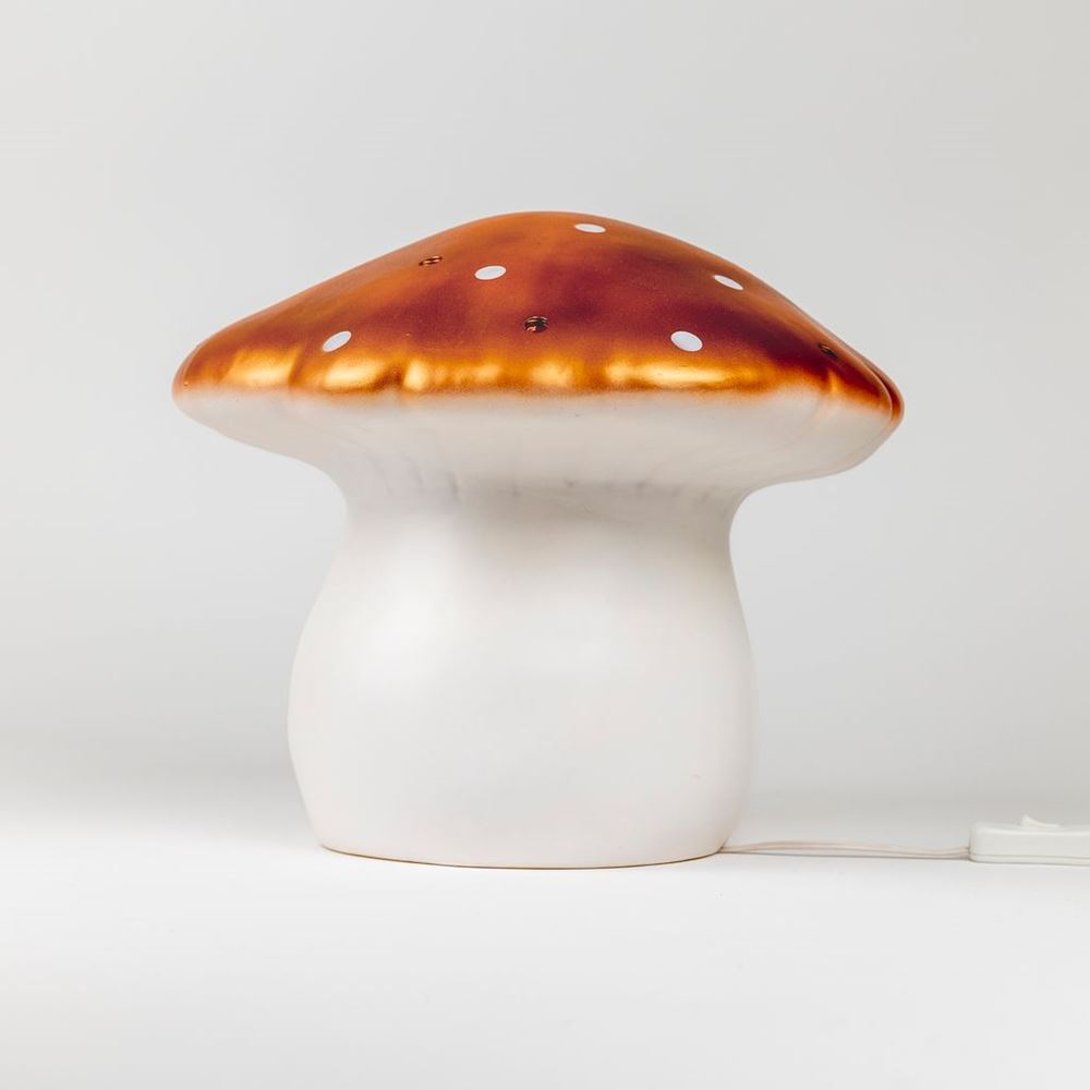 Egmont lamp paddenstoel koper+dimmer.