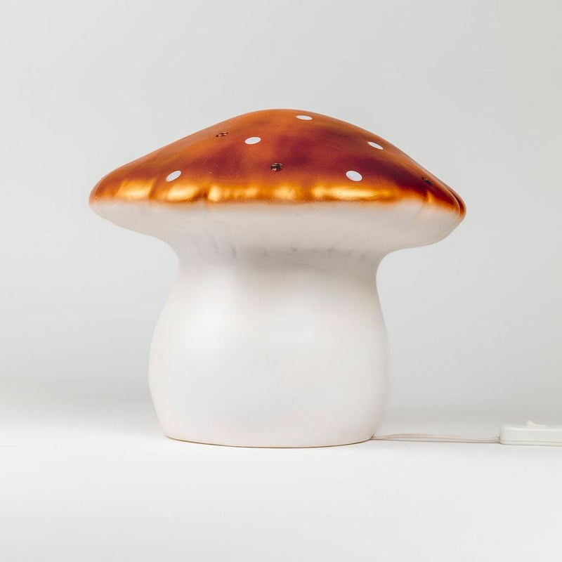 Egmont lamp paddenstoel koper+dimmer.