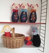 Bowlingset wolf 18 cm. 0+ - afbeelding 2