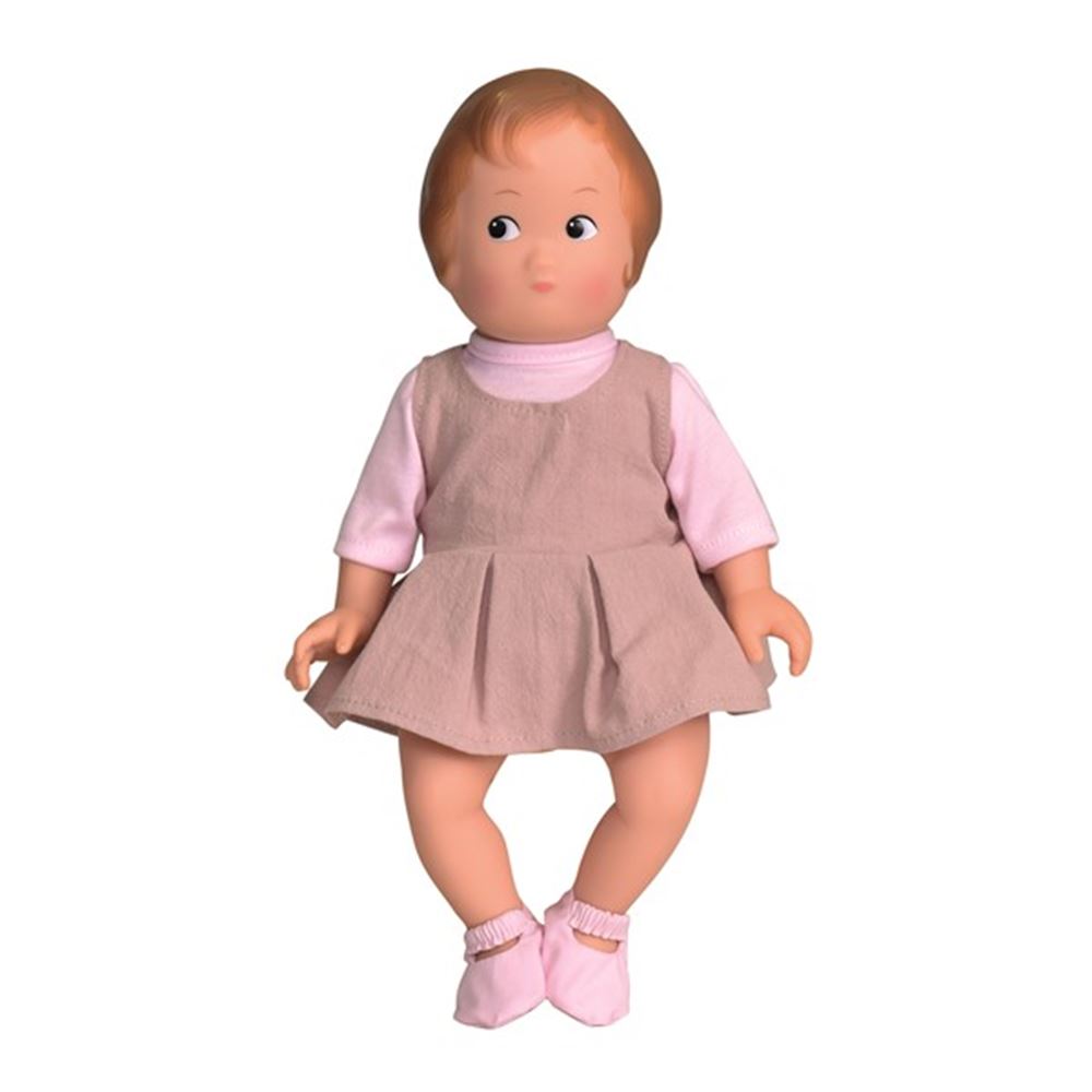 Babypop mila. handgeschilderd. 32 cm. 1+