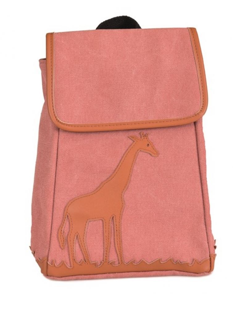 Rugzak giraffe. 21x30x12 cm. geen speelg