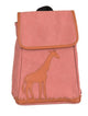 Rugzak giraffe. 21x30x12 cm. geen speelg