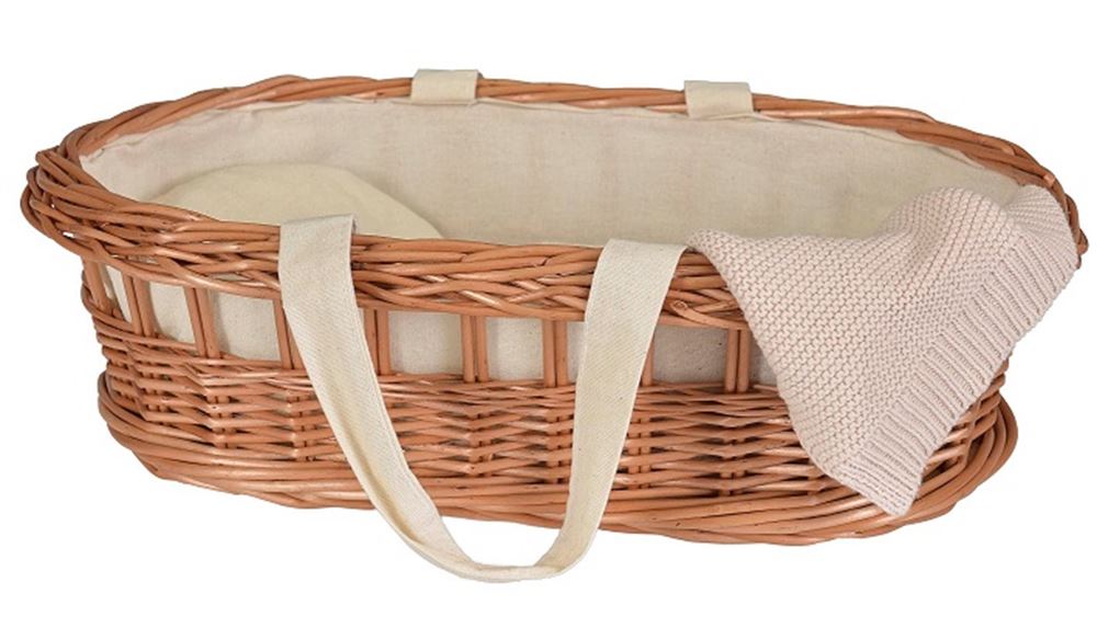 Egmont rieten draagwieg. 40x24,5x12 cm.
