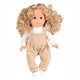 Babypop lien. 32 cm. handgeschilderd. 1+