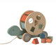 Egmont houten trekfiguur schildpad met b