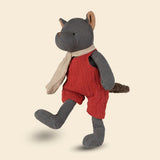 Egmont gebreide knuffel wolf john. 30 cm - afbeelding 2