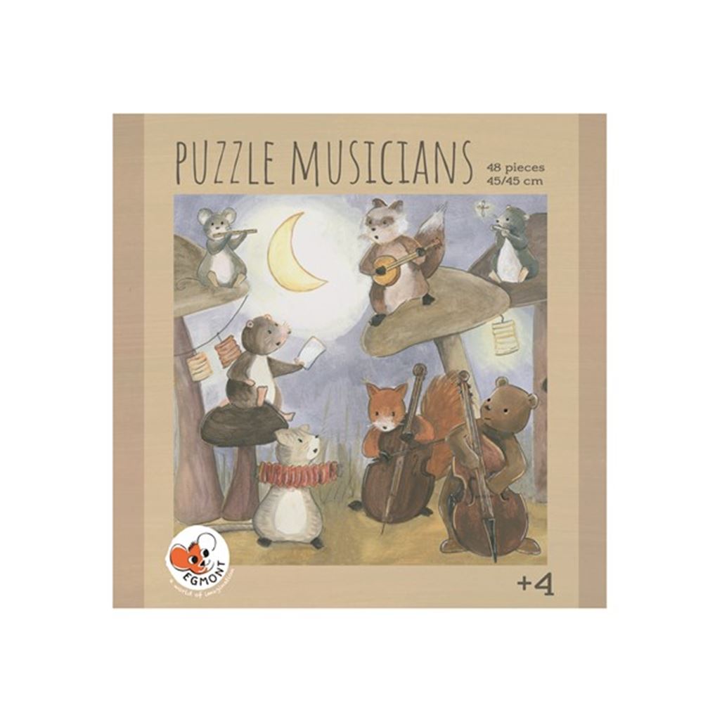 Egmont puzzel muzikanten 48 st. fsc kart