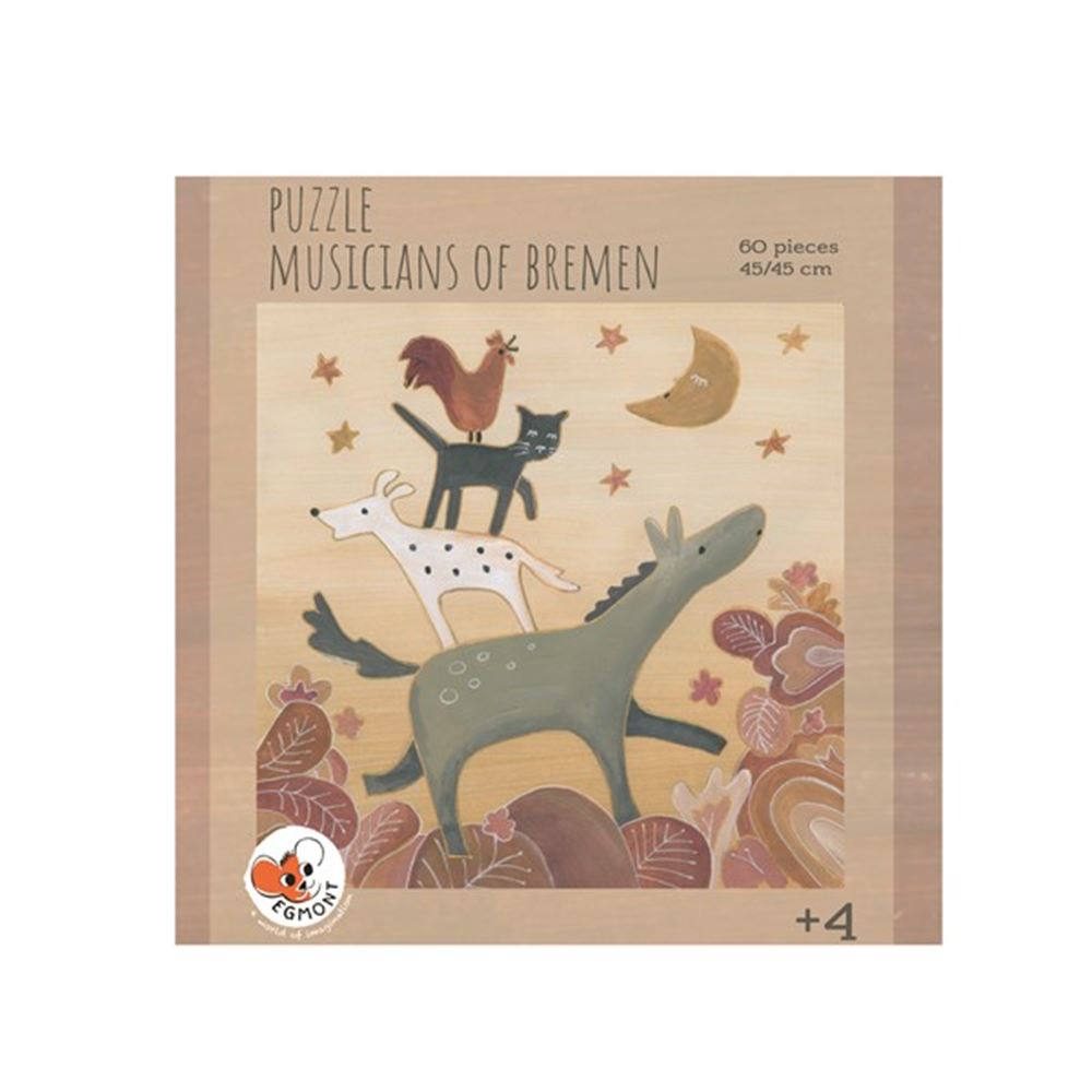 Egmont puzzel bremer muzikanten 60 st. 2