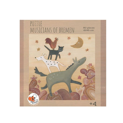 Egmont puzzel bremer muzikanten 60 st. 2