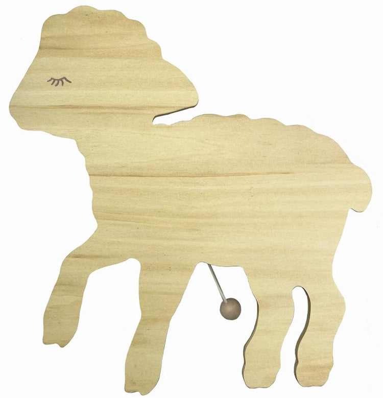 Houten wandmuziekdoos mary. 25x25x4 cm.