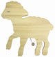 Houten wandmuziekdoos mary. 25x25x4 cm.