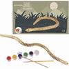 Houten slang om te verven. 47x1x1 cm. 3+