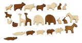 Egmont houten vormenpuzzel ark van noah - afbeelding 2