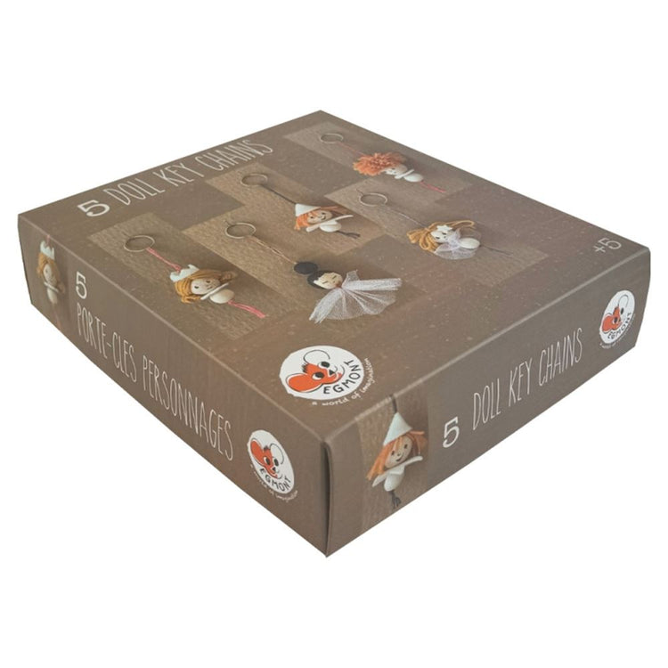 Egmont sleutelhanger poppetjes maken. 5