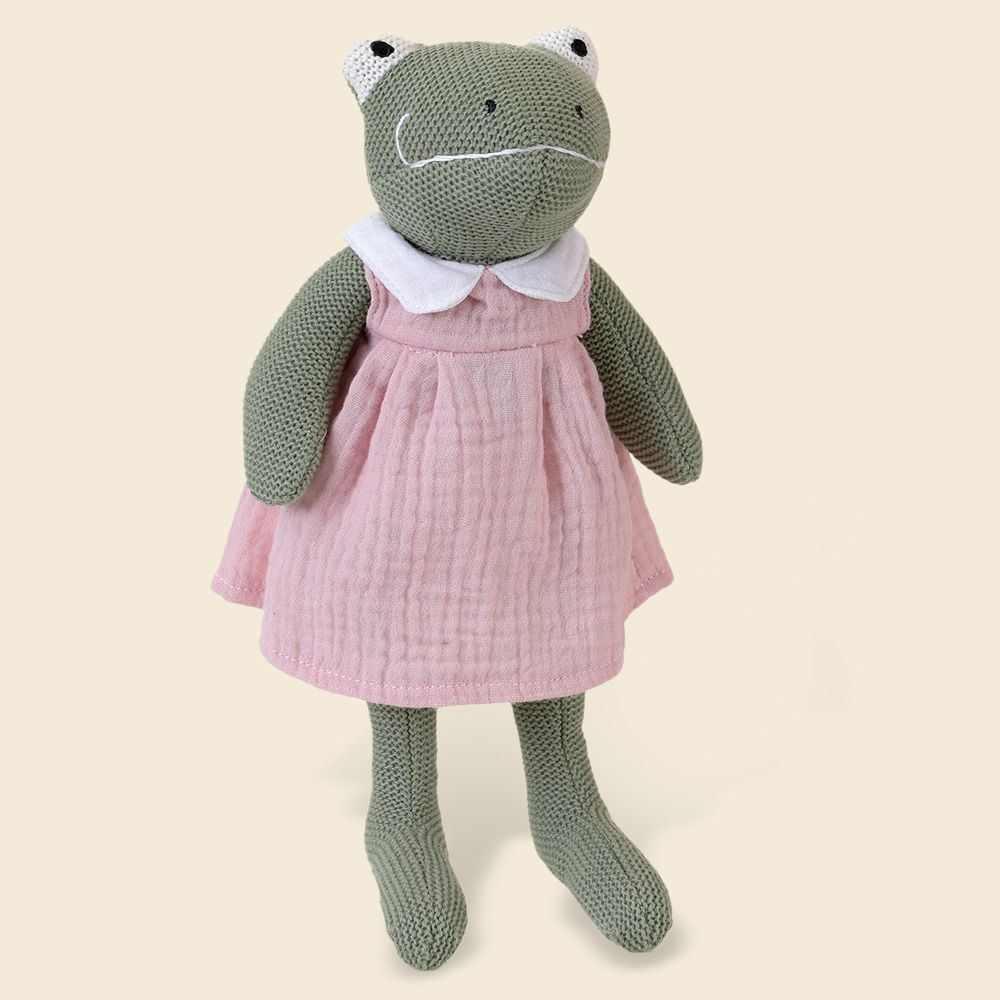 Egmont knuffel paulette de kikker. 30 cm