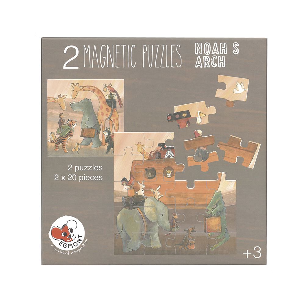 Egmont magneetpuzzel ark van noah. 17,5x
