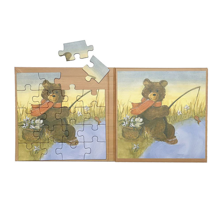 Egmont magneet puzzel teddy beer. 17,5x1