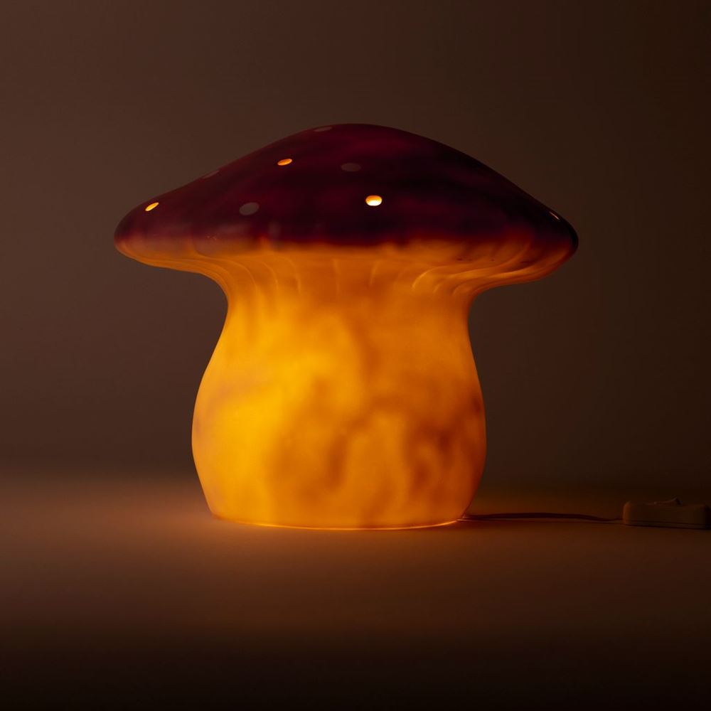 Egmont lamp paddenstoel lila+dimmer.