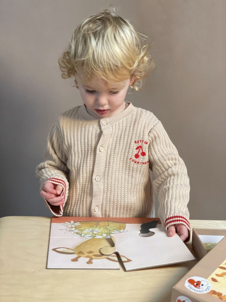 Egmont puzzel leonie. 4-6-9-12 stukjes.