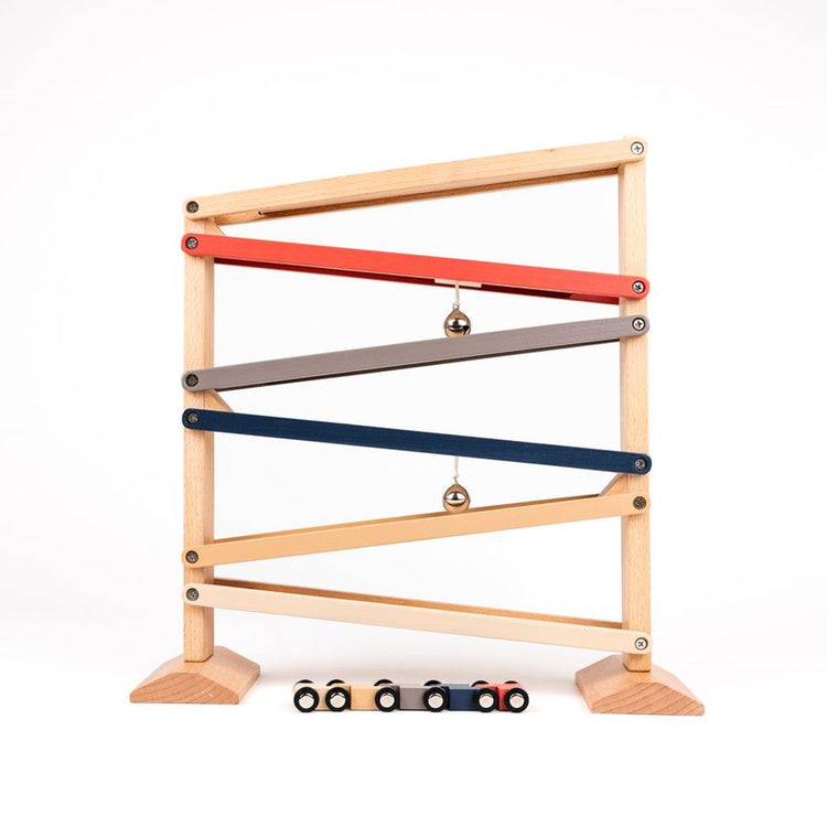 Egmont houten autobaan met bel. fsc. 35x