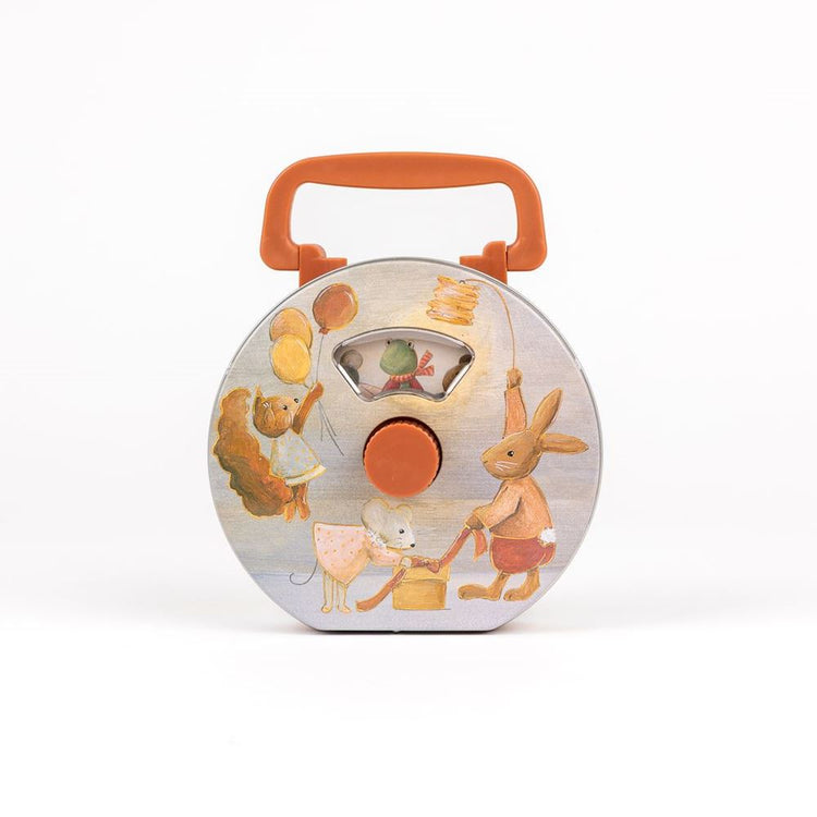 Egmont muziekdoos radio vrienden. 17x16x